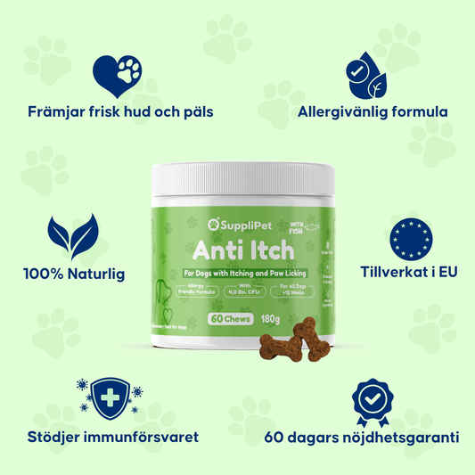 Anti Itch - För hundar med klåda och tasslickande